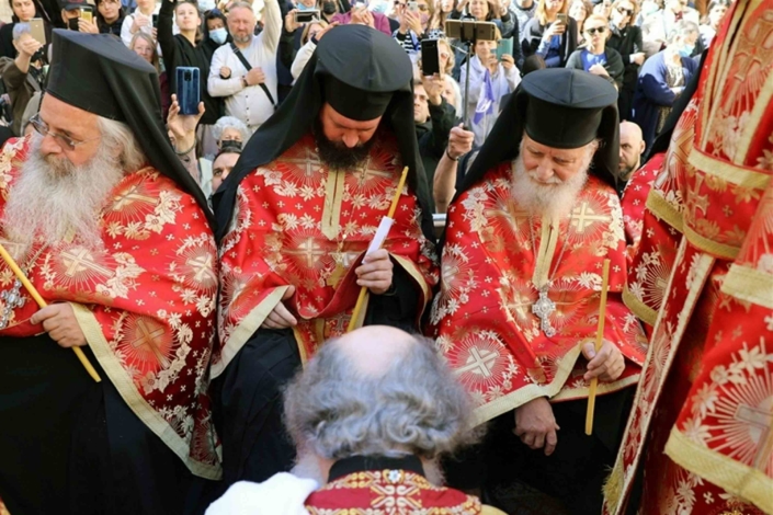 Ceremony of the Washing of the Feet, Holy Thursday, Jerusalem