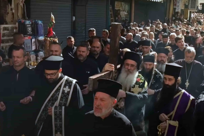Holy Friday Procession - Path of Martyrdom, Jerusalem