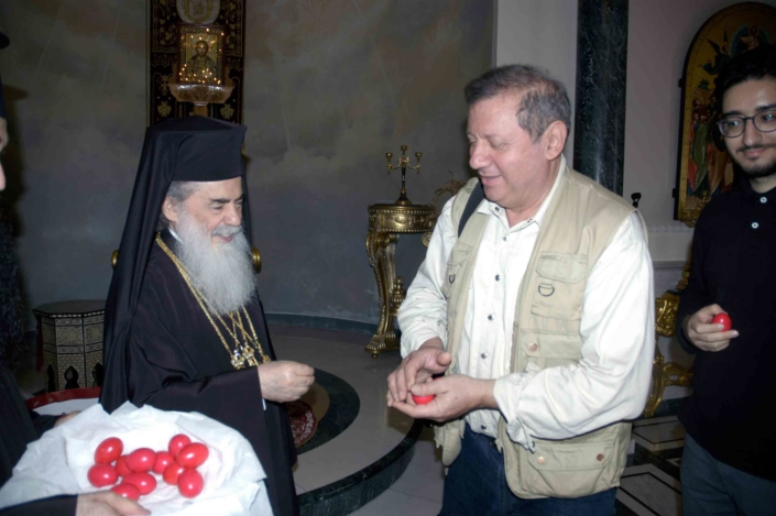 Patriarchal Blessings and Easter Egg - Greek Orthodox Patriarchate of Jerusalem
