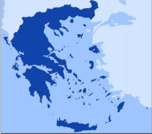 Current Map of Greece